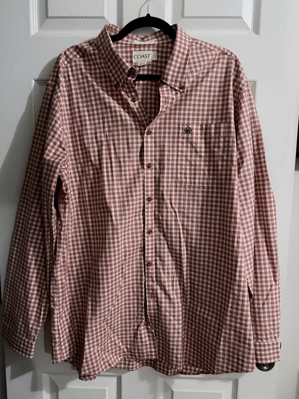 Coast Men’s Button Down Dress Shirt